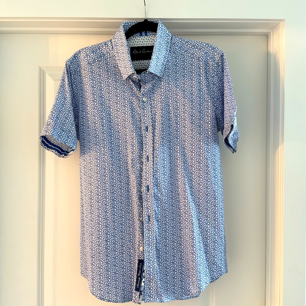 Men’s Medium Robert Graham short sleeve button down